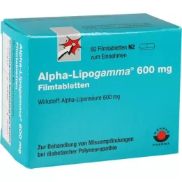 ALPHA-LIPOGAMMA 600 mg potahované tablety, 60 kusů