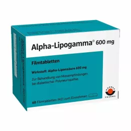 ALPHA-LIPOGAMMA 600 mg potahované tablety, 60 kusů
