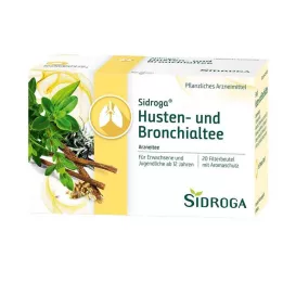 SIDROGA Filtrační sáček na čaj proti kašli a průduškám, 20X2,0 g