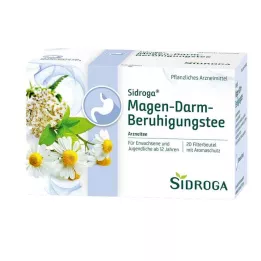 Sidroga gastrointestinální uklidňující čajový filtrační sáček, 20X2,0 g