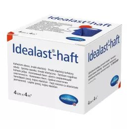 IDEALAST-barevný obvaz 4 cmx4 m modrý, 1 ks