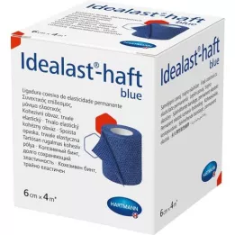 IDEALAST-barevný obvaz 6 cmx4 m modrý, 1 ks