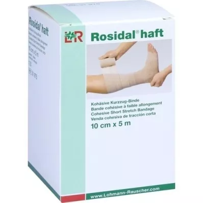 ROSIDAL samolepicí kompresní obvaz 10 cm x 5 m, 1 ks