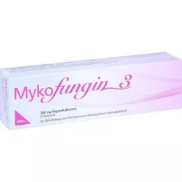 MYKOFUNGIN 3 vaginální tablety 200 mg, 3 ks