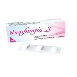 Mykofungin 3 vaginální tablety 200 mg, 3 ks