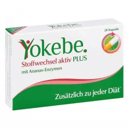 YOKEBE Plus Metabolism Active Capsules, 28 kapslí
