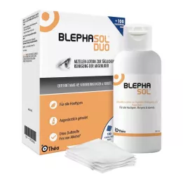 BLEPHASOL Duo 100 ml pleťové vody+100 čisticích polštářků, 1 ks