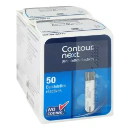 CONTOUR Testovací proužky Next Sensors, 100 ks