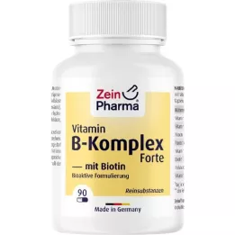 VITAMIN B KOMPLEX+Biotin Forte kapsle, 90 ks