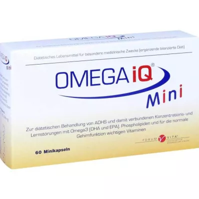 Omega IQ Mini kapsle, 60 ks