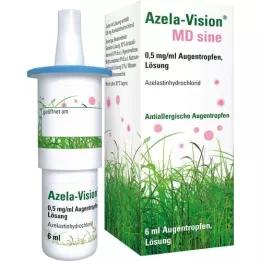 AZELA-Vision MD sine 0,5 mg/ml oční kapky, 6 ml