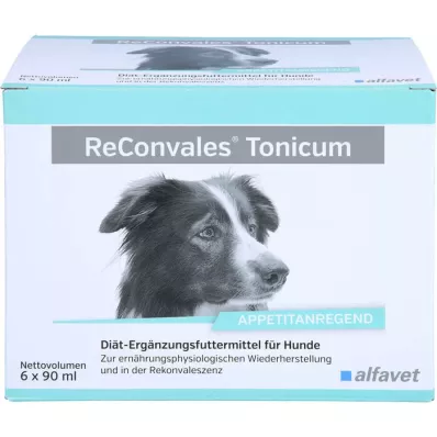 RECONVALES Tonikum pro psy, 6X90 ml