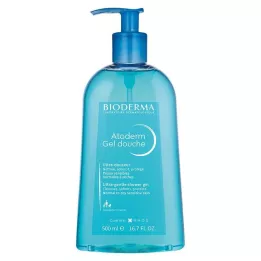 Bioderma Atoderm Gel Sprcha pro suchou a citlivou pokožku, 500 ml