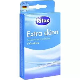RITEX extra tenké kondomy, 8 ks