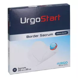 URGOSTART Border Sacrum 20x20 cm Pěnový obvaz na rány, 5 ks