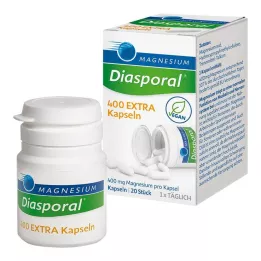 MAGNESIUM DIASPORAL 400 extra kapslí, 20 kapslí