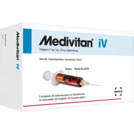 MEDIVITAN iV Injekční roztok ve dvoukomorové injekční stříkačce, 8 ks