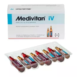 MEDIVITAN iV roztok pro injekci v amp. párech, 8 ks