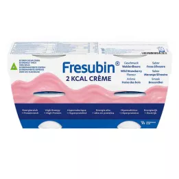 FRESUBIN 2 kcal Krém z divokých jahod v kelímku, 4X125 g