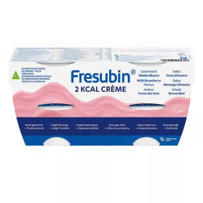 Fresubin 2 kcal smetana lesní jahoda |Pudinkové &amp; stavební krmivo (4x125 g)