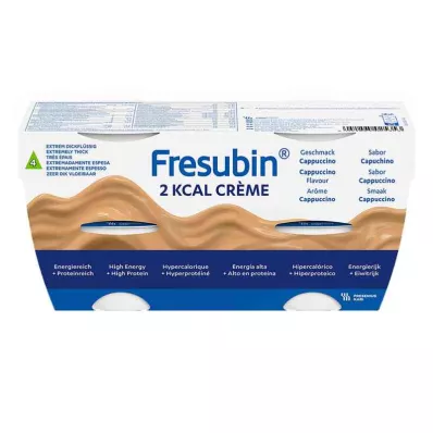 Fresubin 2 kcal Krémové cappuccino |Pudinkové &amp; stavební krmivo (4x125 g)