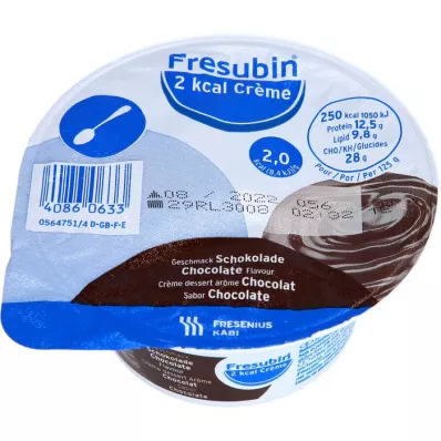 FRESUBIN 2 kcal smetanové čokolády v kelímku, 24X125 g