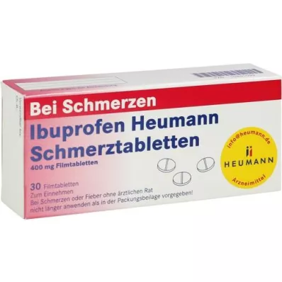 IBUPROFEN Heumann Tablety proti bolesti 400 mg, 30 ks