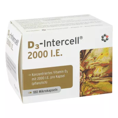 D3-Intercell 2000 IU kapsle, 180 kusů