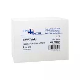 INJEKTIONSPFLASTER Fleece 2x4 cm, 500 ks