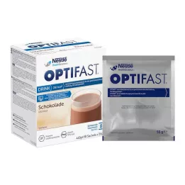 OPTIFAST Home Drink Čokoláda v prášku, 8X55 g