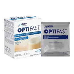 OPTIFAST domácí nápoj vanilkový prášek, 8X55 g