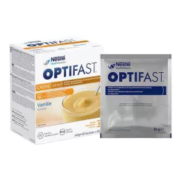 OPTIFAST domácí krémová vanilka v prášku, 8X55 g