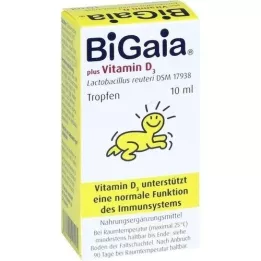 BIGAIA a vitamín D3 v kapkách, 10 ml