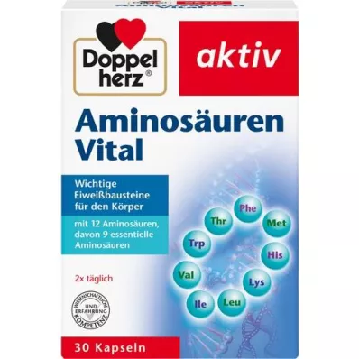 DOPPELHERZ Aminokyseliny Vital Capsules, 30 kapslí