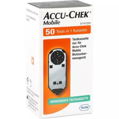 ACCU-CHEK Mobilní testovací kazeta, 50 ks