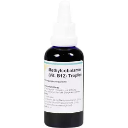 METHYLCOBALAMIN Vitamin B12 kapky, 50 ml