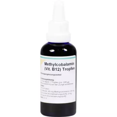 Methylcobalamin Vitamin B12 kapky (50 ml)