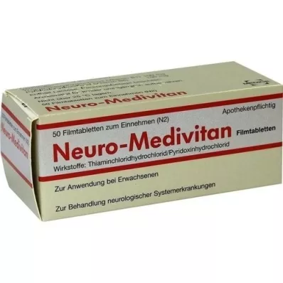NEURO MEDIVITAN Potahované tablety, 50 ks