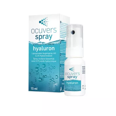 Ocuvers sprej hyaluron, 15 ml