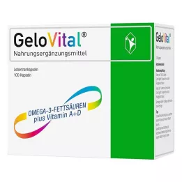 GELOVITAL Doplněk stravy olej z tresčích jater, 100 ks