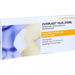 CUTIPLAST Plus sterilní obvaz 10x19,8 cm, 5 ks