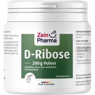 D-RIBOSE Prášek z fermentace, 200 g