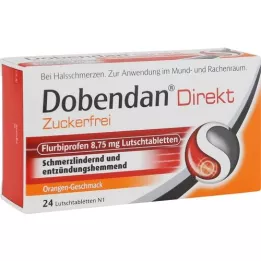DOBENDAN Přímý Flurbiprofen 8,75 mg Lut bez cukru, 24 ks