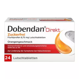 DOBENDAN Přímý Flurbiprofen 8,75 mg Lut bez cukru, 24 ks