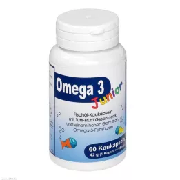 OMEGA-3 Junior Berco žvýkací kapsle, 60 ks