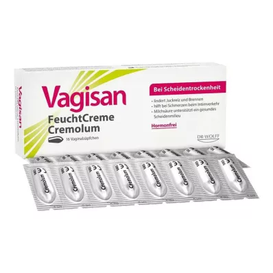 Vagisan Vlhký krém Cremolum, 16 ks