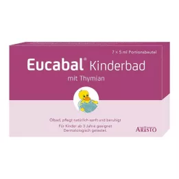 Eucabal dětská koupel s tymiánem, 7X5 ml