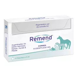 REMEND Oční gel na rohovku pro psy/kočky/koně, 6X3 ml