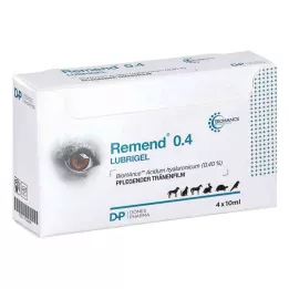 REMEND Lubrigel pro psy/kočky/koně, 4 x 10 ml