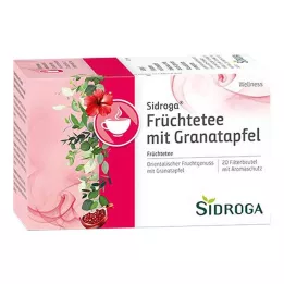 SIDROGA Wellness ovocný čaj s granátovým jablkem ve filtračním sáčku, 20X2,0 g
